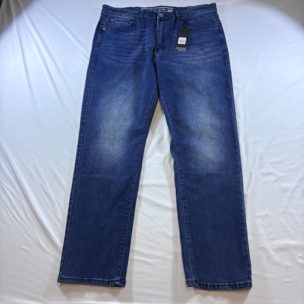 Weatherproof Vintage 1948 Selects Vortex Straight Fit Jeans Earthstone 36x32